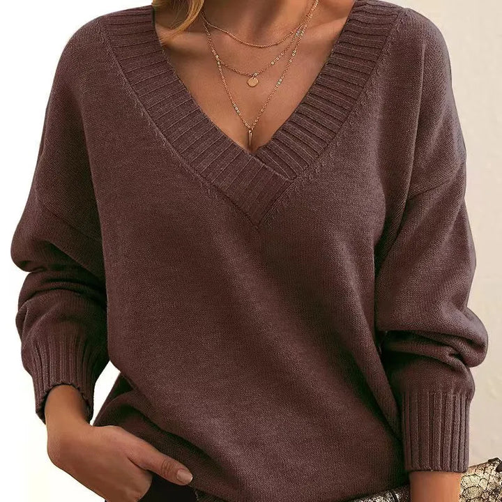Sofia | Maglia Morbida con Scollo a V