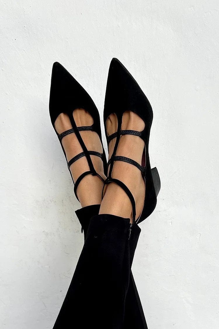 Giada | Scarpe con tacco e punta affusolata