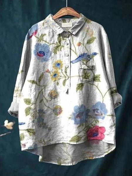 Lila | Blusa floreale elegante