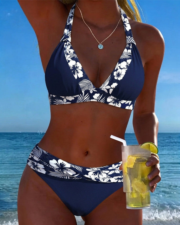 Marella | Bikini Scollo a V con Stampa