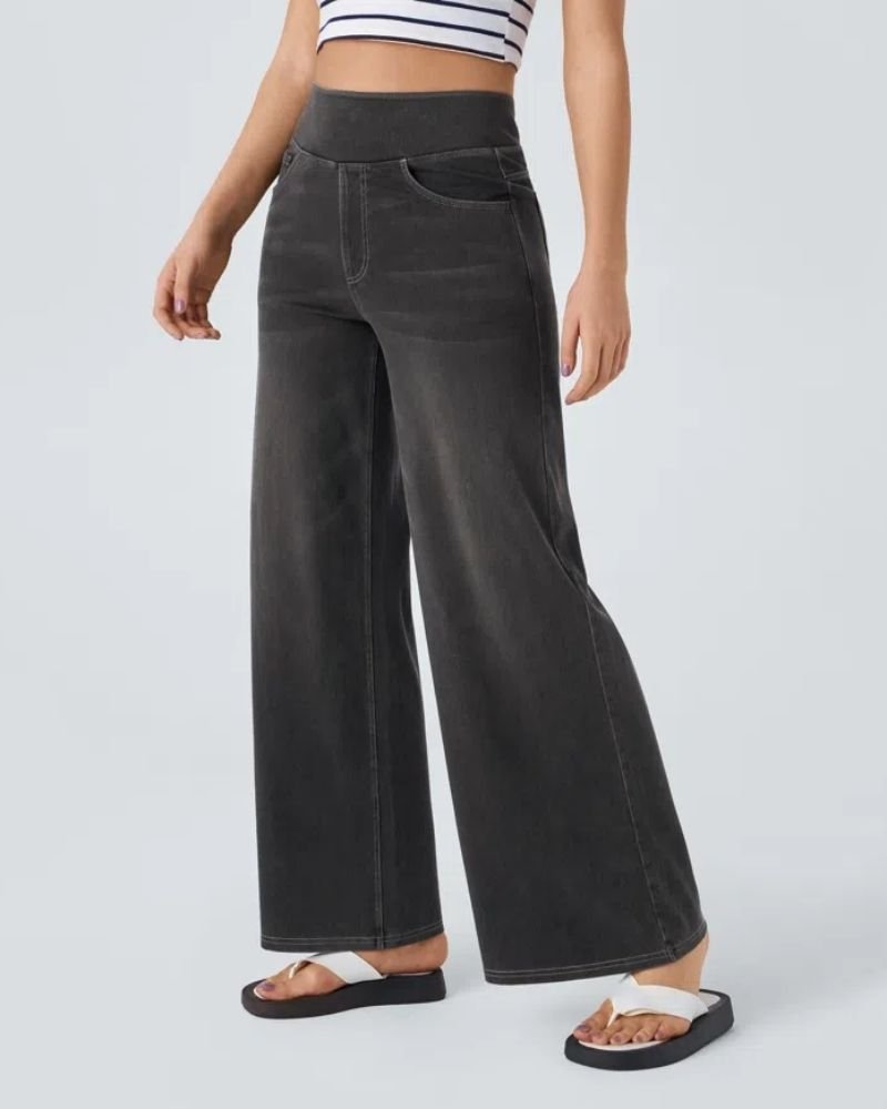 Ainsley | Jeans a gamba larga confortevoli