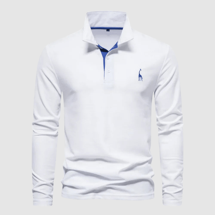 Audren | polo elegante a maniche lunghe