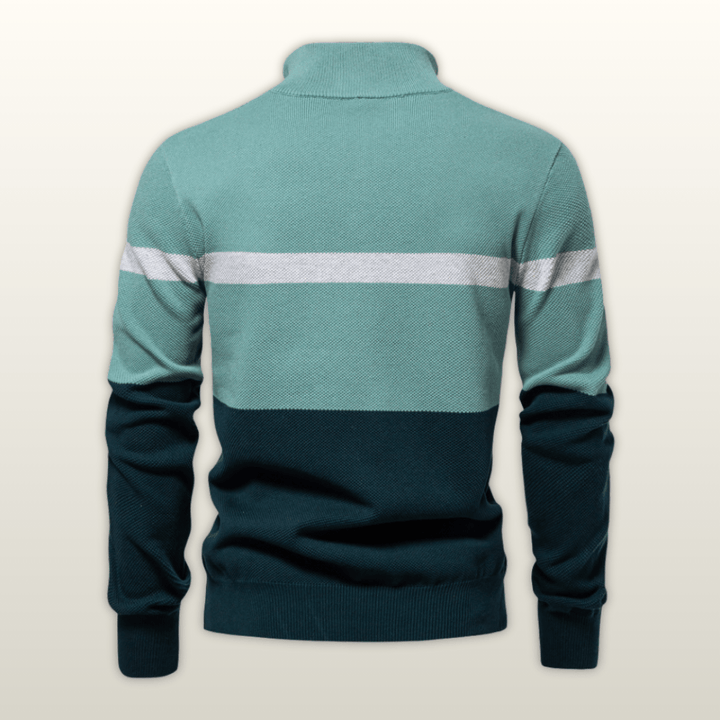 Lorenzo | Maglione a Mezza Zip Classico