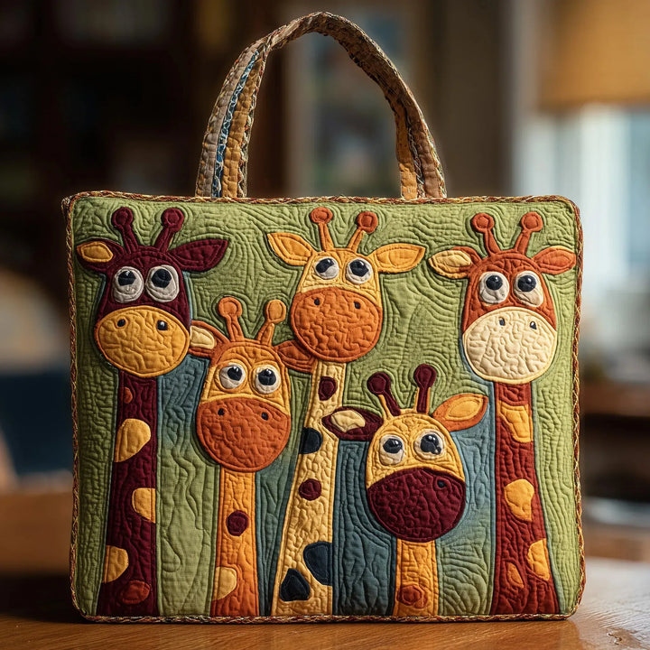 Borsa trapuntata - Giraffa