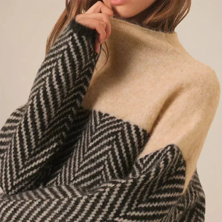 Mira | Pull torsadé élégant