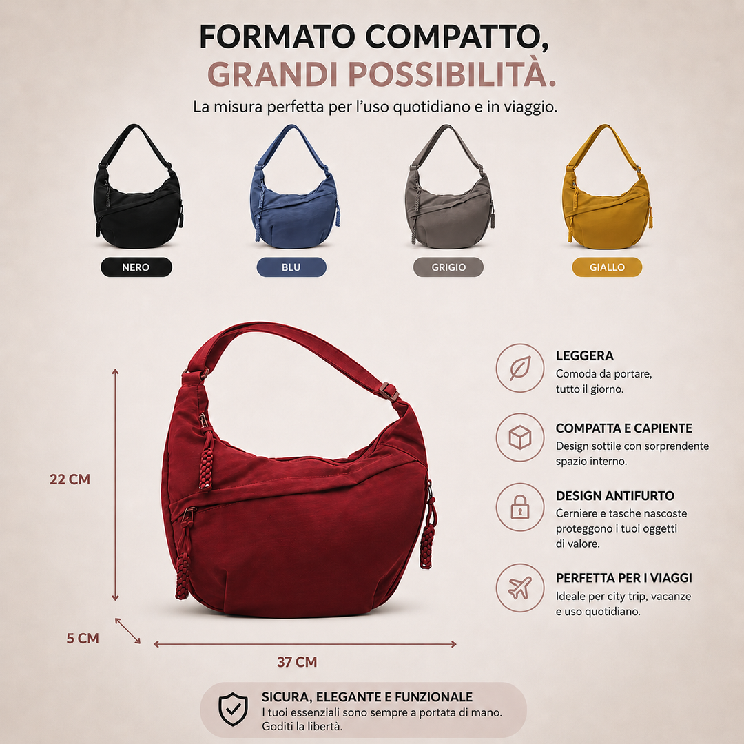 Aria | Borsa a Spalla Nero