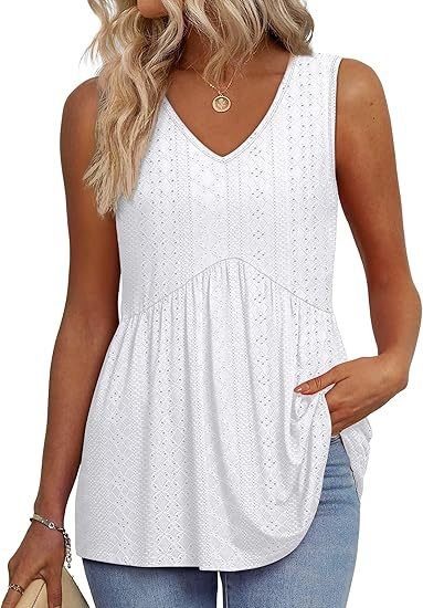 Elenor | Canotta elegante senza maniche