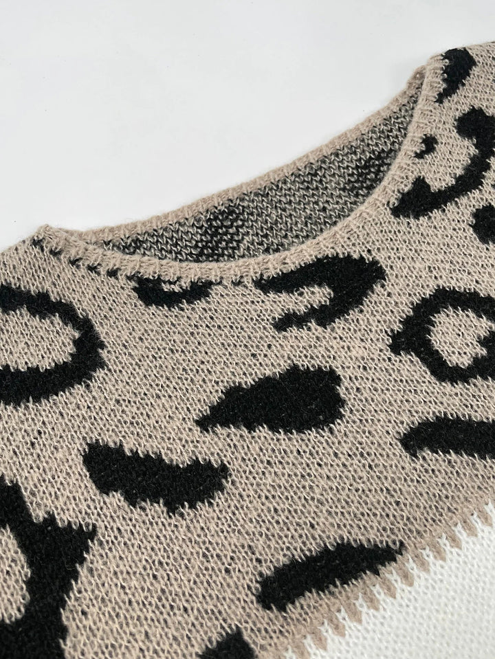 Lela | Maglione leopardato audace