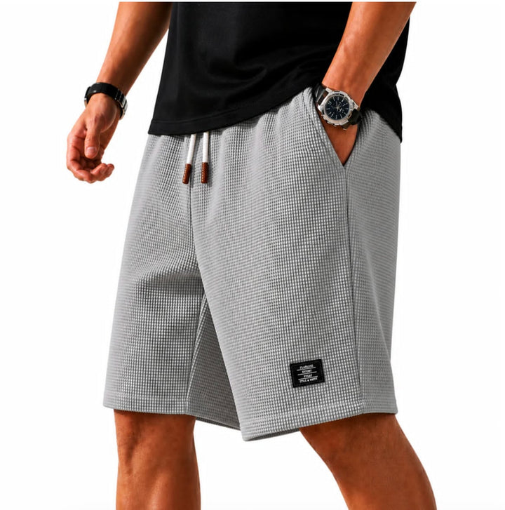 Pantaloncini Bermuda Capri Waffle