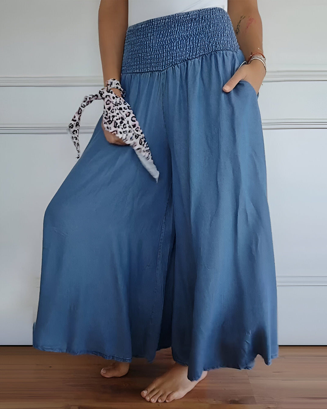 Alva | Pantaloni comodi con vita elastica