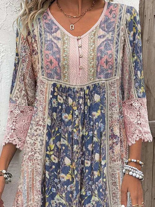 Kirsten | Abito bohemien elegante