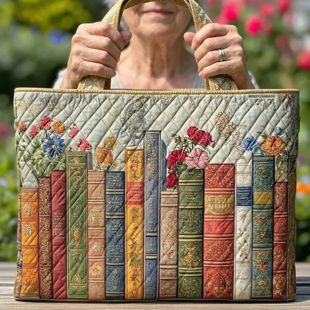 Borsa trapuntata - Biblioteca Incantata
