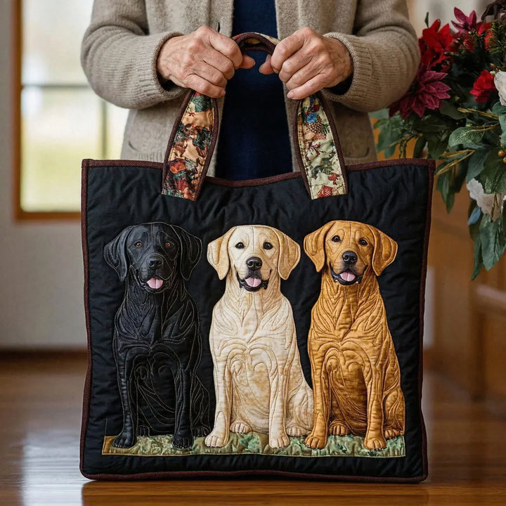 Borsa artigianale - Tre Labrador