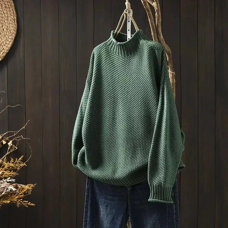 Celina | Maglione Morbido a Collo Alto