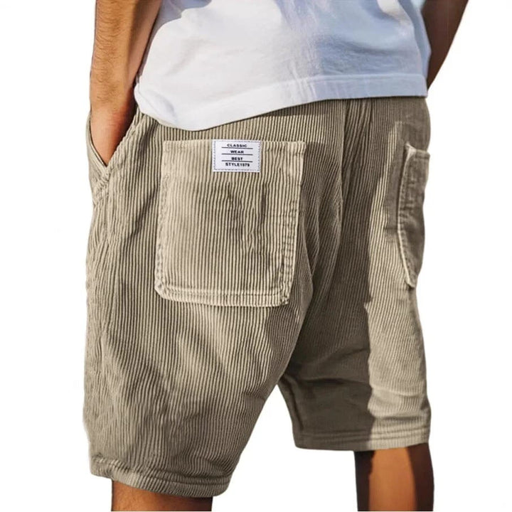 Matteo | Pantaloncini estivi di lusso in velluto a coste