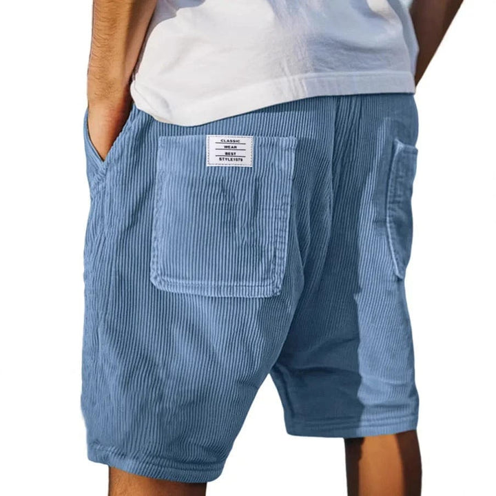Matteo | Pantaloncini estivi di lusso in velluto a coste