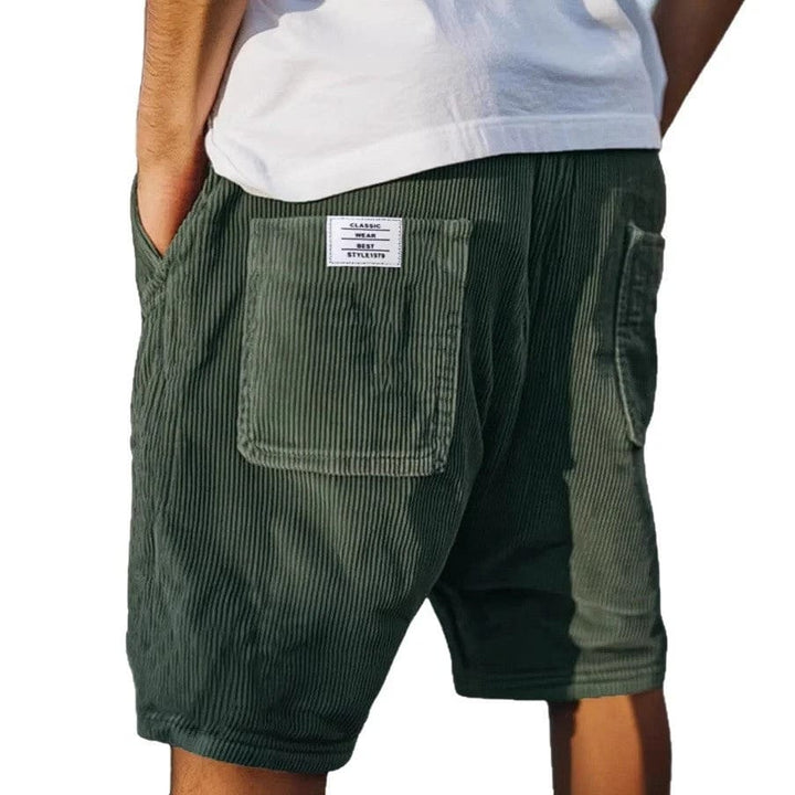 Matteo | Pantaloncini estivi di lusso in velluto a coste