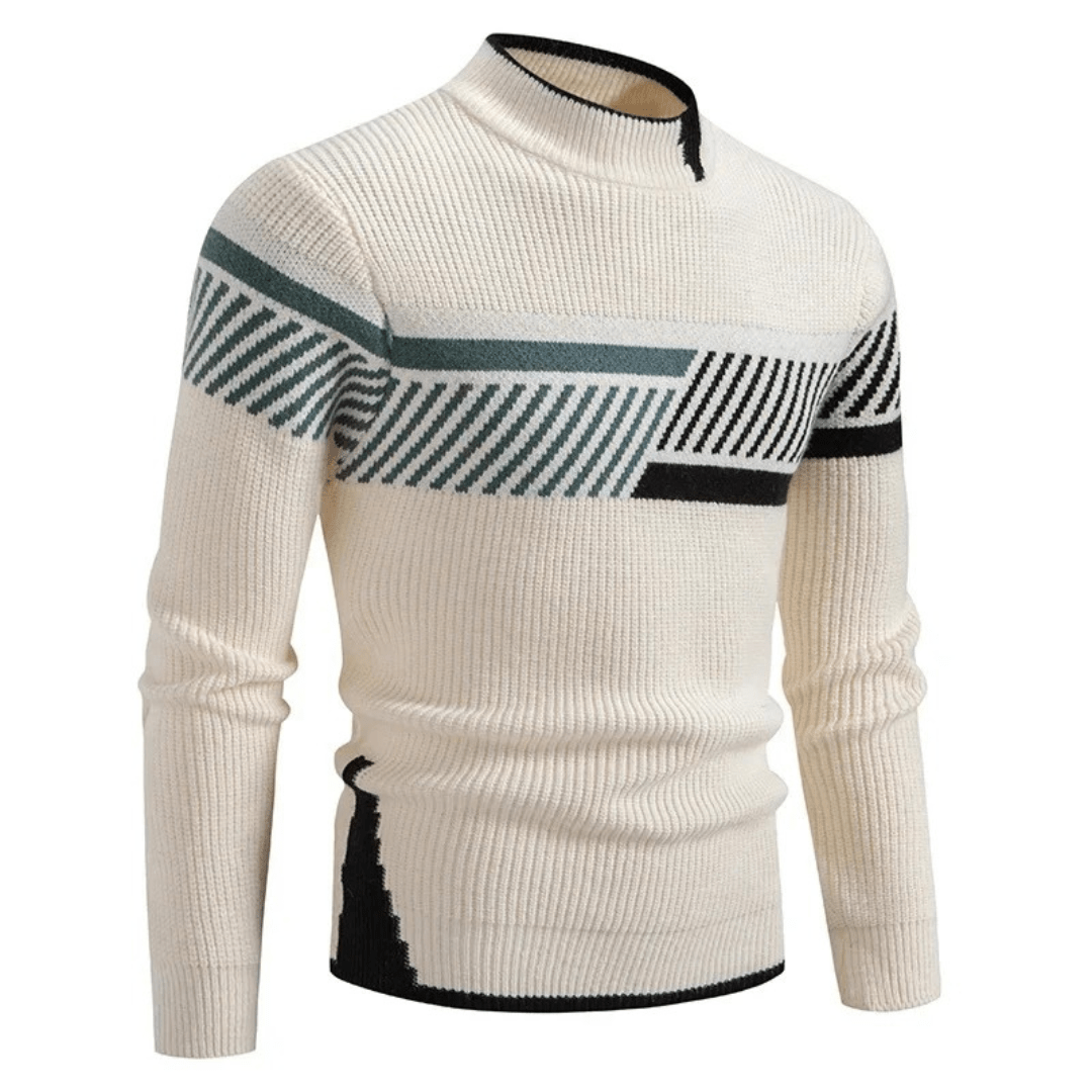 Liam | maglione geometrico elegante