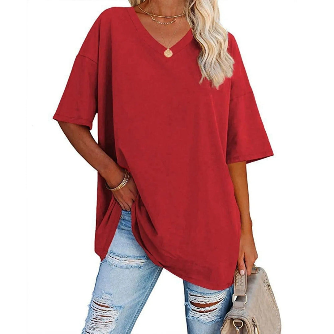 Gisele | T-shirt elegante in cotone